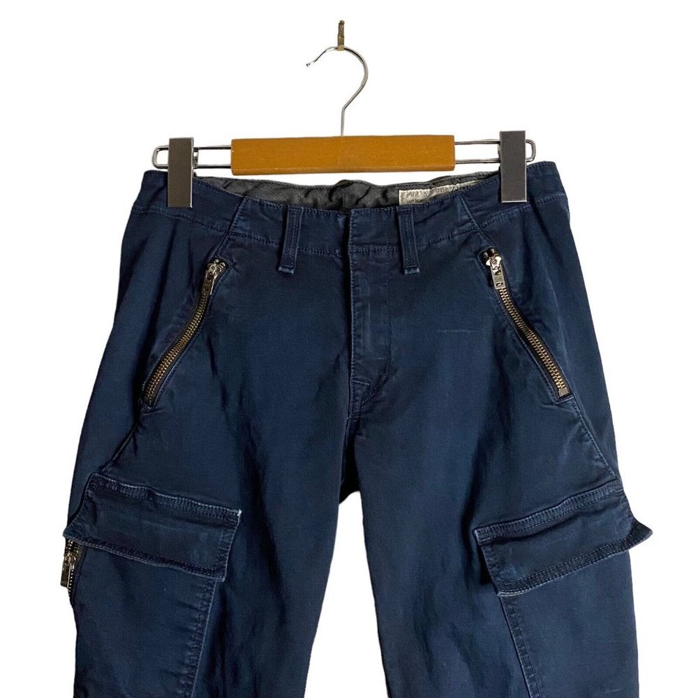 Rag & Bone Women's Navy Cargo Ankle Skinny Pants - Picture 2 of 9